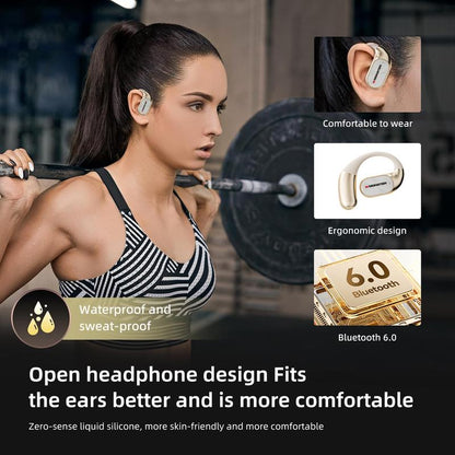 Monster Ear Buds - Headphones Bluetooth with Dual-Fold Design, Noise Isolation - 145H Playtime Wireless Earbuds Bluetooth 6.0, IPX5 Waterproof & Sweatproof Wireless Headphones, Headset Ideal Traveling Gadgets & Electronic Gifts for Men and Women