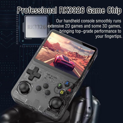 R36S Retro Handheld Game Console, 64GB Storage, 3.5-Inch IPS Screen, 20000+ Classic Games, Portable Vintage Gaming Machine, Digital Console