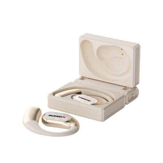 Monster Ear Buds - Headphones Bluetooth with Dual-Fold Design, Noise Isolation - 145H Playtime Wireless Earbuds Bluetooth 6.0, IPX5 Waterproof & Sweatproof Wireless Headphones, Headset Ideal Traveling Gadgets & Electronic Gifts for Men and Women