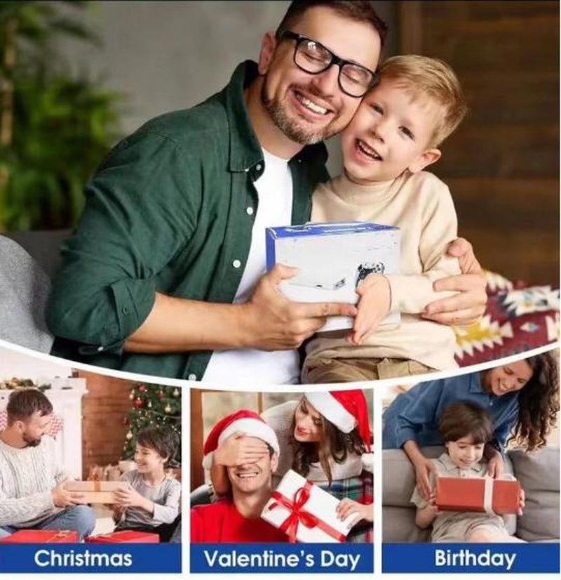 NEW Ultra HD Retro Game Console with 20,000+/30,000 Classic Games, Dual Wireless Controllers & Portable Emulator, Childhood Classic Game Stick