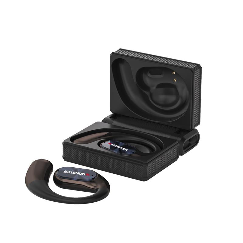 Monster Ear Buds - Headphones Bluetooth with Dual-Fold Design, Noise Isolation - 145H Playtime Wireless Earbuds Bluetooth 6.0, IPX5 Waterproof & Sweatproof Wireless Headphones, Headset Ideal Traveling Gadgets & Electronic Gifts for Men and Women