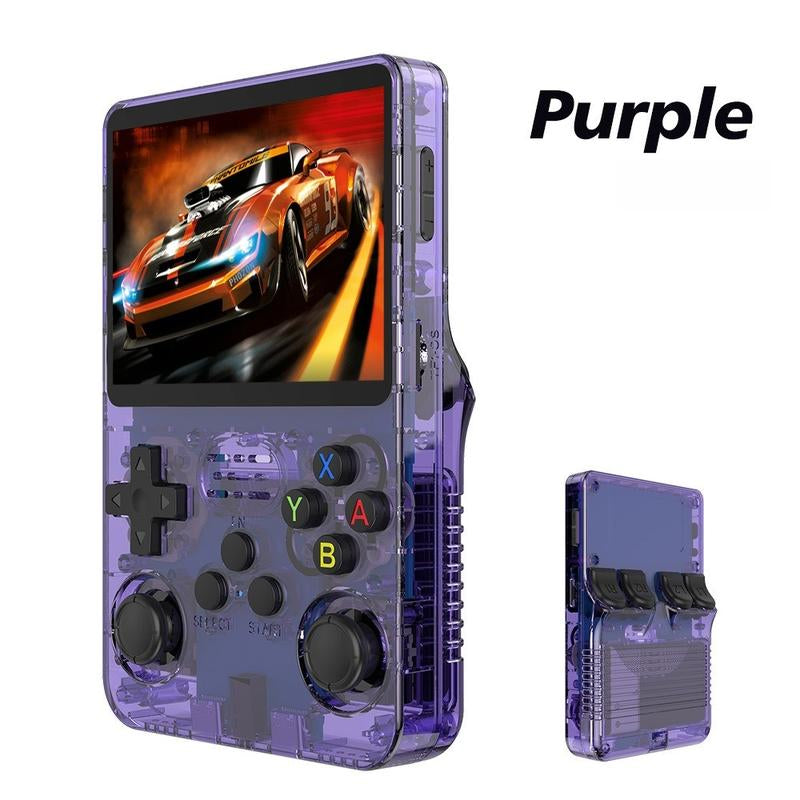 R36S Retro Handheld Game Console, 64GB Storage, 3.5-Inch IPS Screen, 20000+ Classic Games, Portable Vintage Gaming Machine, Digital Console