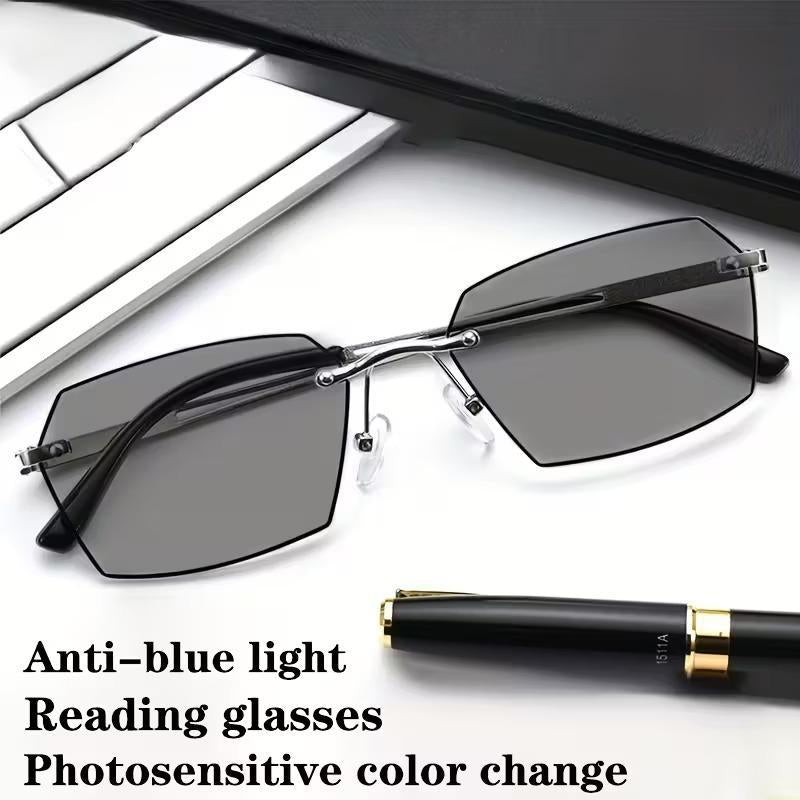 Auto-Focus Reading Glasses for Men & Women — Multi-Distance Vision, UV Auto-Darkening Lenses, Perfect for Reading, Computer, Driving & Daily Wear (6 Styles)