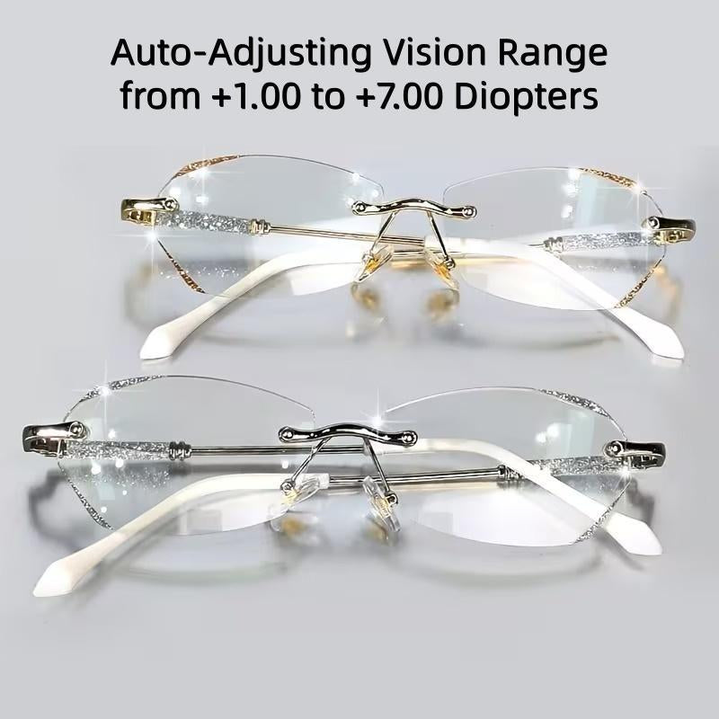 Auto-Focus Reading Glasses for Men & Women — Multi-Distance Vision, UV Auto-Darkening Lenses, Perfect for Reading, Computer, Driving & Daily Wear (6 Styles)