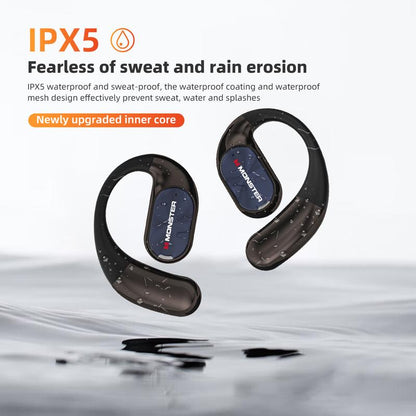 Monster Ear Buds - Headphones Bluetooth with Dual-Fold Design, Noise Isolation - 145H Playtime Wireless Earbuds Bluetooth 6.0, IPX5 Waterproof & Sweatproof Wireless Headphones, Headset Ideal Traveling Gadgets & Electronic Gifts for Men and Women