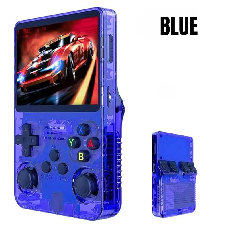 R36S Retro Handheld Game Console, 64GB Storage, 3.5-Inch IPS Screen, 20000+ Classic Games, Portable Vintage Gaming Machine, Digital Console